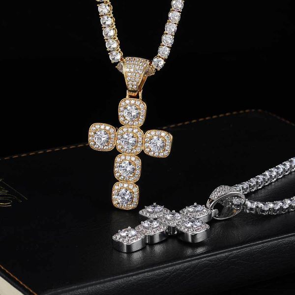 factory wholesale new jewelry rock sugar zircon cross pendant personality necklace hiphop popular fashion xmas gift
factory wholesale new jewelry rock sugar zircon cross pendant personality necklace hiphop popular fashion xmas gift
