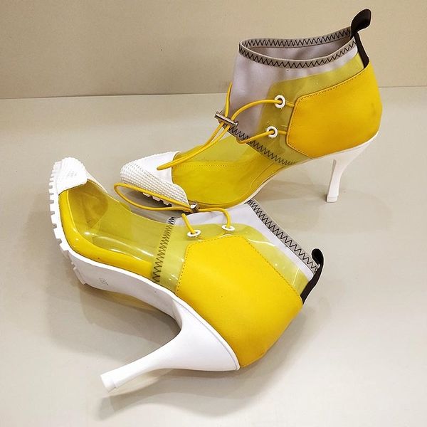 women shoes boots ladies pvc transparent cool boots women lace-up pointed toe high heel 8cm student shoes women zapatos 210514, Black
women shoes boots ladies pvc transparent cool boots women lace-up pointed toe high heel 8cm student shoes women zapatos 210514, Black