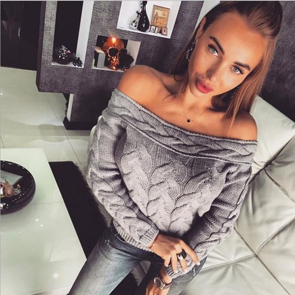 women's sweaters womens casual 2021 computer knitted christmas slash neck pullovers korean girls sweater mama clothing, White;black
women's sweaters womens casual 2021 computer knitted christmas slash neck pullovers korean girls sweater mama clothing, White;black