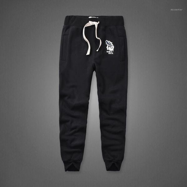 the spring and autumn sweatpants, men's loose casual knitwear, fashion trend of warm cotton pants with bunched feet, Black
the spring and autumn sweatpants, men's loose casual knitwear, fashion trend of warm cotton pants with bunched feet, Black