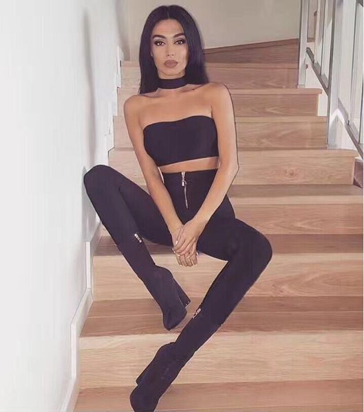 women's pants & capris wholesale zipper black white bandage 2021 bodycon designer pencil female
women's pants & capris wholesale zipper black white bandage 2021 bodycon designer pencil female