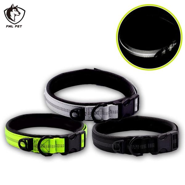 pet collar reflective for dogs adjustable dog necklace with diving id tag training nylon large collars & leashes
pet collar reflective for dogs adjustable dog necklace with diving id tag training nylon large collars & leashes