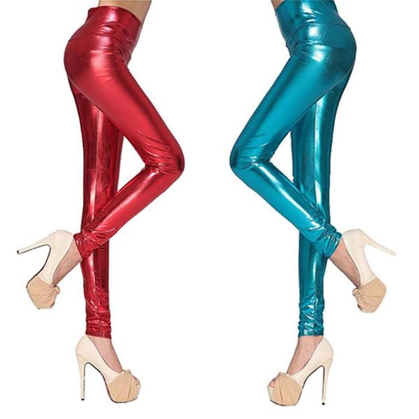 women's leggings sport women pu high waist leather pants winter push up gym faux clothing shiny leging femme, Black
women's leggings sport women pu high waist leather pants winter push up gym faux clothing shiny leging femme, Black