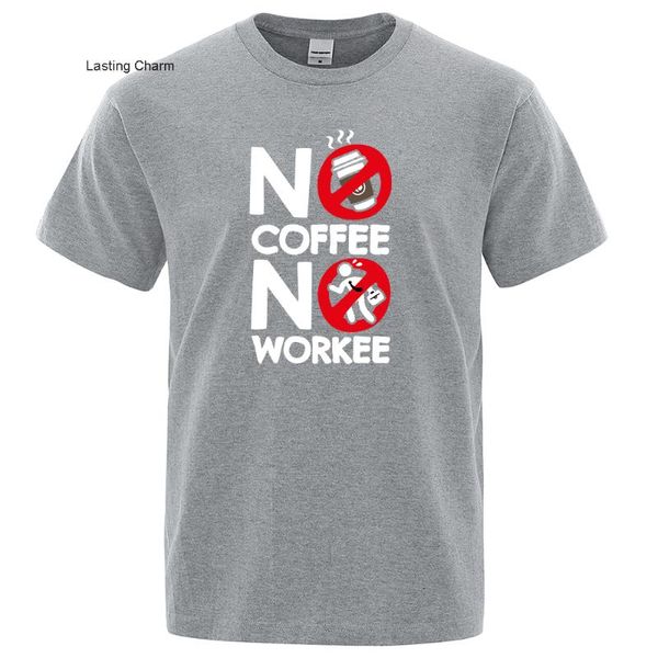 men's t-shirts lasting charm no coffee, work prints man t-shirt vine summer t-shirtsrt mode comfoable t shirt oveized crewne men, White;black
men's t-shirts lasting charm no coffee, work prints man t-shirt vine summer t-shirtsrt mode comfoable t shirt oveized crewne men, White;black