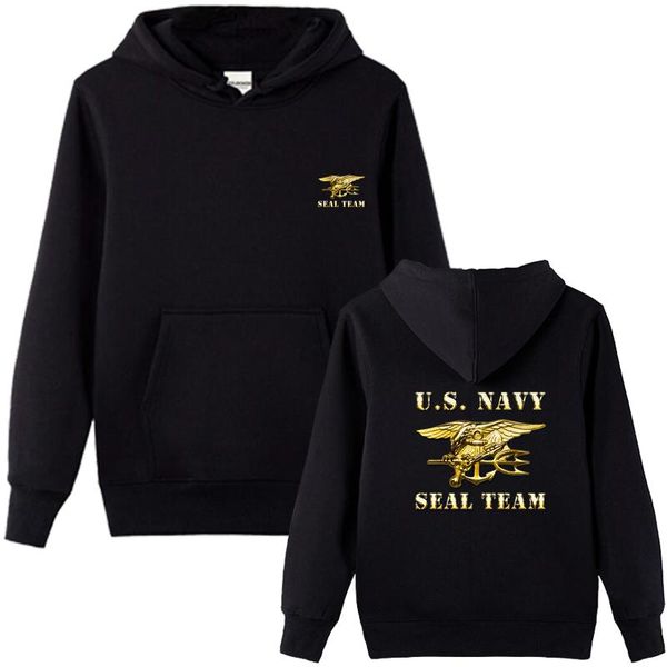 men's hoodies & sweatshirts double side u.s. navy seal hoodie team 6, military veteran men hooded sweatshirt fleece streetwear jacket, Black
men's hoodies & sweatshirts double side u.s. navy seal hoodie team 6, military veteran men hooded sweatshirt fleece streetwear jacket, Black