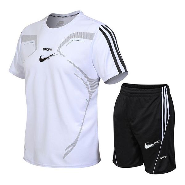men's tracksuits 2021 male tracksuit summer men set fitness suit sporting suits short sleeve t shirt + pants quick dry 2 pieces clothes, Gray
men's tracksuits 2021 male tracksuit summer men set fitness suit sporting suits short sleeve t shirt + pants quick dry 2 pieces clothes, Gray