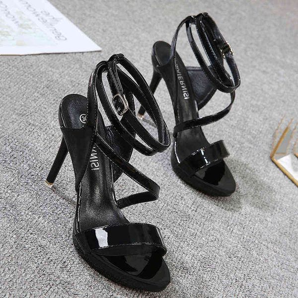 sandals temperament explosive sandals summer new mid-heel high heels ladies high heels brand fashion plus size shoes 220309, Black
sandals temperament explosive sandals summer new mid-heel high heels ladies high heels brand fashion plus size shoes 220309, Black