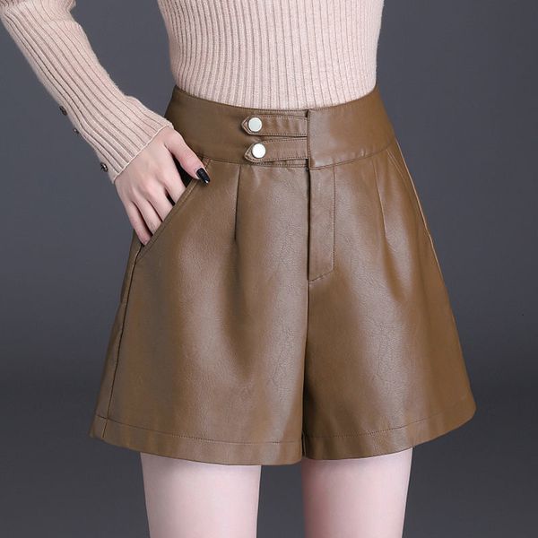 short leather spring fall female 2021 high-waist fashion loosen all-match outdoors wear a-line wide leg boots shorts y1490 3qst, White;black
short leather spring fall female 2021 high-waist fashion loosen all-match outdoors wear a-line wide leg boots shorts y1490 3qst, White;black