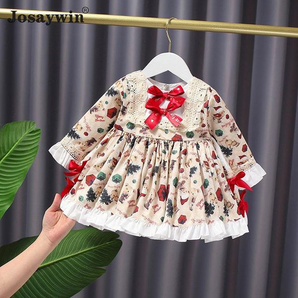 kids dress for girls baby party lolita style long sleeve print wedding girl student ball gown princess vestido girl's dresses, Red;yellow
kids dress for girls baby party lolita style long sleeve print wedding girl student ball gown princess vestido girl's dresses, Red;yellow
