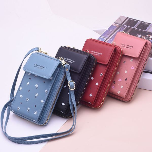 korean fashion accessories small flower pring one shoulder bag for girls vertical pure color women's mobile phone bags messenger handba, Silver
korean fashion accessories small flower pring one shoulder bag for girls vertical pure color women's mobile phone bags messenger handba, Silver