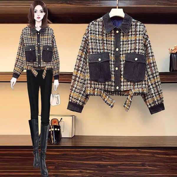large size denim jacket spring winter women design luxury steeware chaqueta de down girl cotton coat women's & parkas, Black
large size denim jacket spring winter women design luxury steeware chaqueta de down girl cotton coat women's & parkas, Black