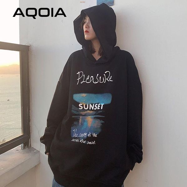women's hoodies & sweatshirts 2021 autumn streetwear letter printing women loose oversize womens sweatshirt ins fashion winter female p, Black
women's hoodies & sweatshirts 2021 autumn streetwear letter printing women loose oversize womens sweatshirt ins fashion winter female p, Black