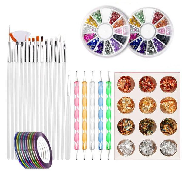 nail art kits set tool acrylic fake polishing file artificial design foil brushes striping tape kit professional
nail art kits set tool acrylic fake polishing file artificial design foil brushes striping tape kit professional