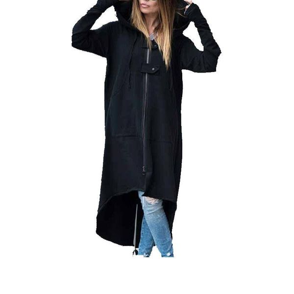 women's trench coats plus size s-5xl fashion women coat fleece sweatshirt hooded zip long overcoat clothes abrigo mujer, Tan;black
women's trench coats plus size s-5xl fashion women coat fleece sweatshirt hooded zip long overcoat clothes abrigo mujer, Tan;black