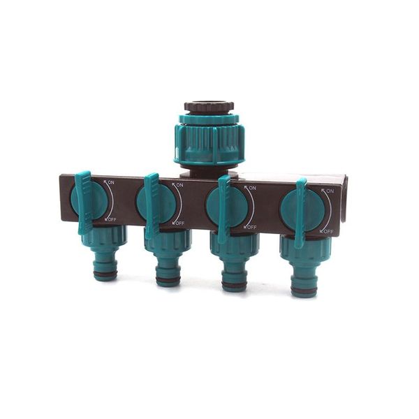 garden irrigation 4-way tap hose splitter drip fittings pipe connector set 1 watering equipments
garden irrigation 4-way tap hose splitter drip fittings pipe connector set 1 watering equipments