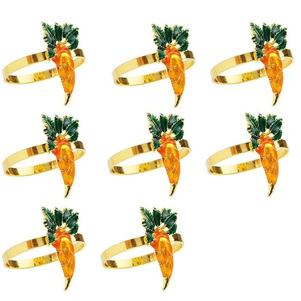 napkin rings carrot ring holders for dining table set of 8 metal dinner tables setting decor easter party
napkin rings carrot ring holders for dining table set of 8 metal dinner tables setting decor easter party