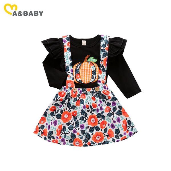 3m-3y halloween toddler born infant baby girl clothes set pumpkin t shirt flower ruffles skirts outfits 210515, White
3m-3y halloween toddler born infant baby girl clothes set pumpkin t shirt flower ruffles skirts outfits 210515, White