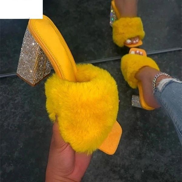 dress shoes women sandals summer 2021 fashion stiletto square toe fur slides crystal high heel zapatillas mujer casa sapatos femininos, Black
dress shoes women sandals summer 2021 fashion stiletto square toe fur slides crystal high heel zapatillas mujer casa sapatos femininos, Black