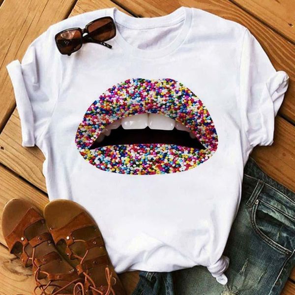 women's t-shirt harajuku colorful lips graphic t shirt women cartoon grunge vogue ullzang short sleeves tees female ropa mujer, White
women's t-shirt harajuku colorful lips graphic t shirt women cartoon grunge vogue ullzang short sleeves tees female ropa mujer, White