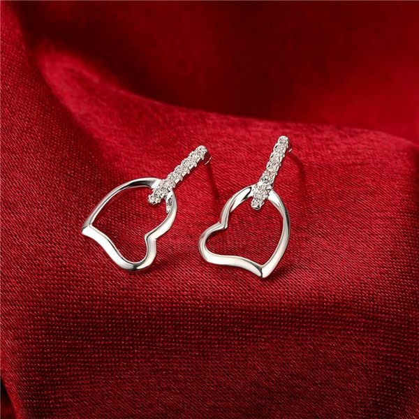women's sterling silver plated heart earrings gsse731 fashion 925 silver plate earring jewelry gift, Golden;silver
women's sterling silver plated heart earrings gsse731 fashion 925 silver plate earring jewelry gift, Golden;silver