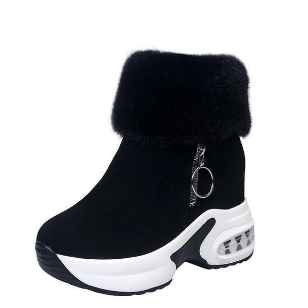 boots women ankle boot warm plush winter shoes for woman wedges high heels ladies leather snow, Black
boots women ankle boot warm plush winter shoes for woman wedges high heels ladies leather snow, Black