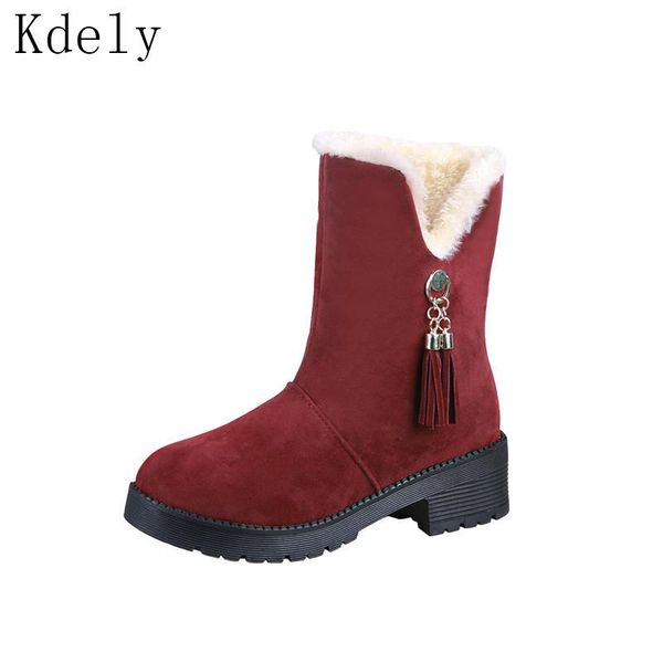 boots 35-40 winter women tassel ankle down snow lady elastic band shoes warm fur botas cotton boot mujer, Black
boots 35-40 winter women tassel ankle down snow lady elastic band shoes warm fur botas cotton boot mujer, Black