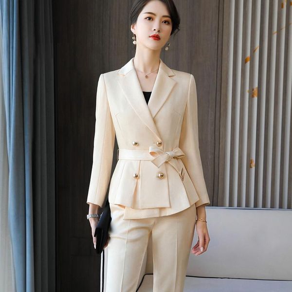 high-end business pants suits women autumn winter temperament fashion long sleeve formal jacket and pant office ladies work wear women', White;black
high-end business pants suits women autumn winter temperament fashion long sleeve formal jacket and pant office ladies work wear women', White;black