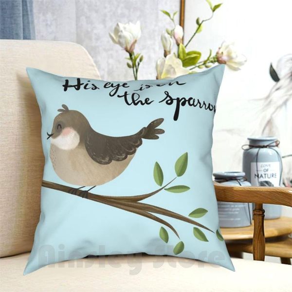pillow case his eye is on the sparrow printed home soft diy cover bird bible inspirational spiritual christian love
pillow case his eye is on the sparrow printed home soft diy cover bird bible inspirational spiritual christian love