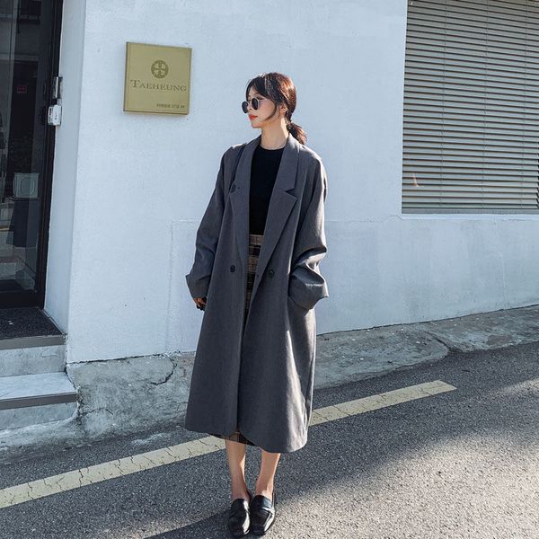 suit women's british wind long retro-fashion design jacket blazer temperament trench coat for woman f2509 j53f, White;black
suit women's british wind long retro-fashion design jacket blazer temperament trench coat for woman f2509 j53f, White;black