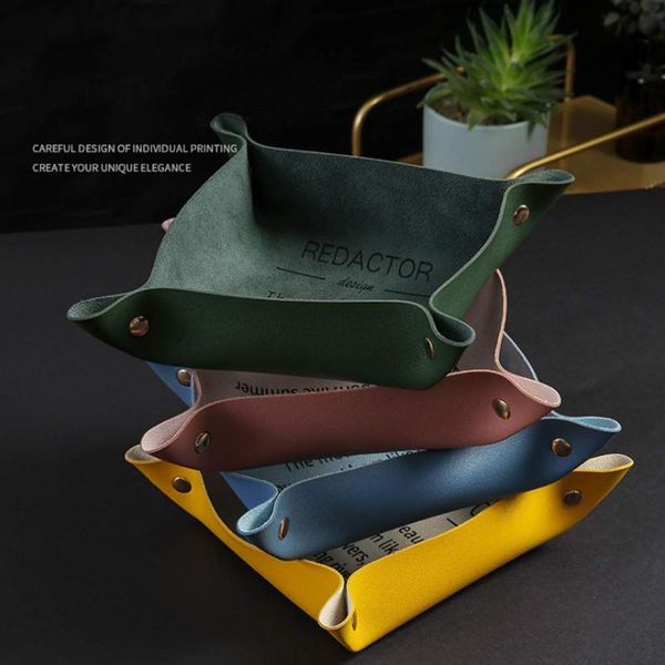kitchen storage & organization 1pc leather tray modern jewelry plate catchall key phone coin drinks sundries box pu valet bedside
kitchen storage & organization 1pc leather tray modern jewelry plate catchall key phone coin drinks sundries box pu valet bedside