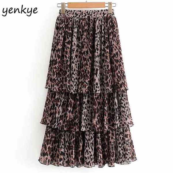 vintage leopard cake skirt women elastic high waist casual pleated long jupe longue djf9050 210514, Black
vintage leopard cake skirt women elastic high waist casual pleated long jupe longue djf9050 210514, Black