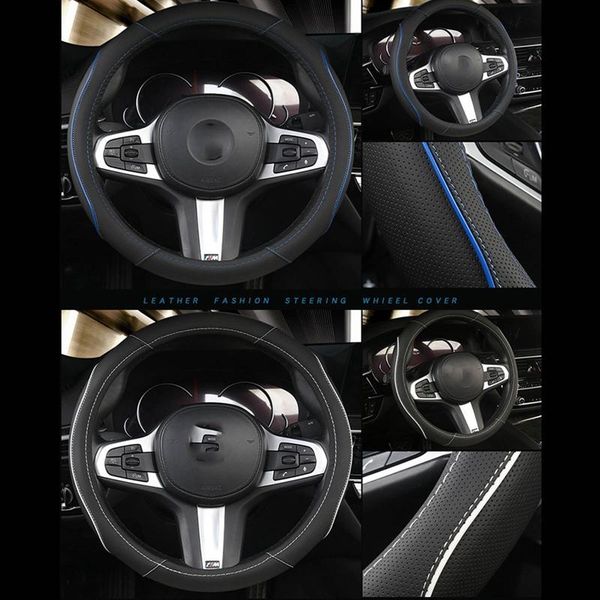 steering wheel covers car cover-full circle 38cm leather material 2 colors interior accessories for men 2021 1pc
steering wheel covers car cover-full circle 38cm leather material 2 colors interior accessories for men 2021 1pc