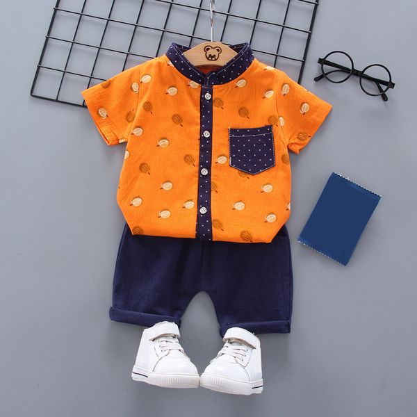 2021 summer new boy clothing set boy fashion round neck short sleeve shirt +pants baby boy clothes 2 pieces, White
2021 summer new boy clothing set boy fashion round neck short sleeve shirt +pants baby boy clothes 2 pieces, White