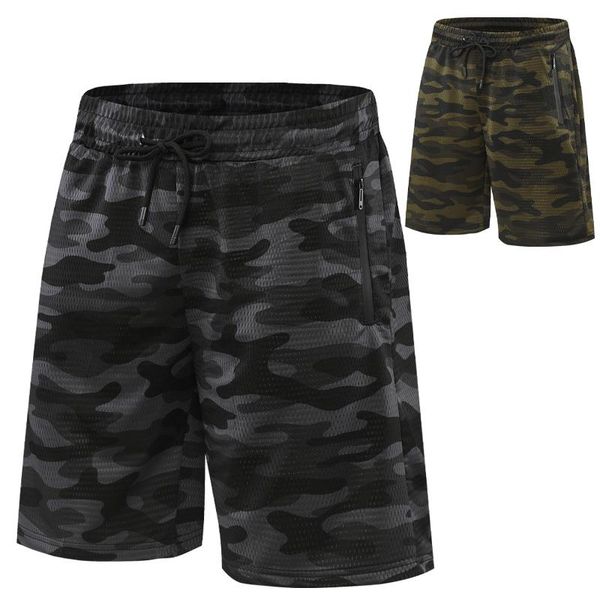 running shorts 2021 men sports camouflage zipper pocket mesh quick dry training fitness five pants breathable gym, Black;blue
running shorts 2021 men sports camouflage zipper pocket mesh quick dry training fitness five pants breathable gym, Black;blue
