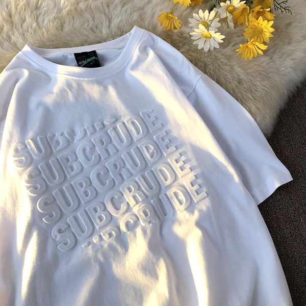 creative letter pattern t shirt summer round collar simple fashion short sleeved 3d printing solid color mens wear, White;black
creative letter pattern t shirt summer round collar simple fashion short sleeved 3d printing solid color mens wear, White;black