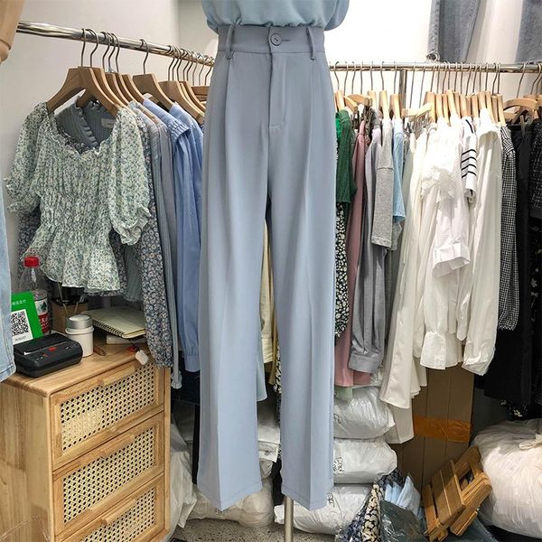 women's pants & capris all-match summer high waist female trousers 2021 fashion mopping the floor loose wide leg casual women suit, Black;white
women's pants & capris all-match summer high waist female trousers 2021 fashion mopping the floor loose wide leg casual women suit, Black;white