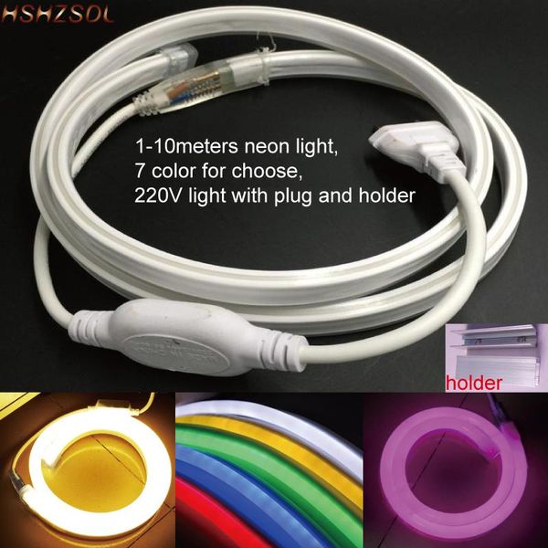 strings 1-10m outdoor&indoor led lighting flex neon light smd 2835 120leds/m strip rope waterproof 220v power plug
strings 1-10m outdoor&indoor led lighting flex neon light smd 2835 120leds/m strip rope waterproof 220v power plug