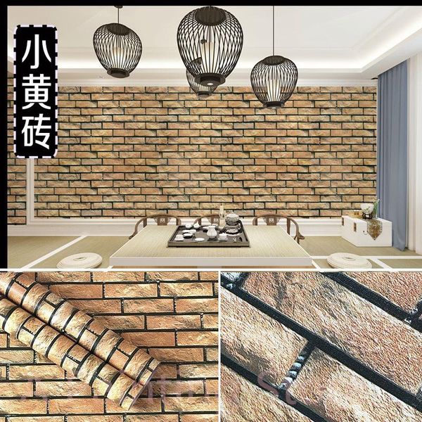 wallpapers pvc self-adhesive retro brick pattern wall sticker dormitory decoration moisture-proof barbecue shop wallpaper
wallpapers pvc self-adhesive retro brick pattern wall sticker dormitory decoration moisture-proof barbecue shop wallpaper