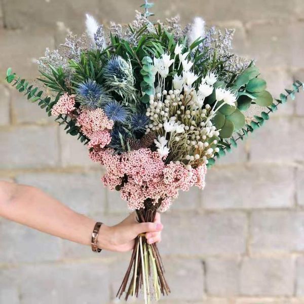 decorative flowers & wreaths artificial 60 cm big bouquet eucalyptus natural plant dried leaves decoration bridal wedding gifts for guests
decorative flowers & wreaths artificial 60 cm big bouquet eucalyptus natural plant dried leaves decoration bridal wedding gifts for guests