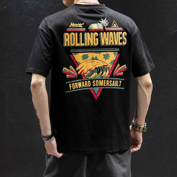 men's t-shirts men harajuku black t shirt japanese waves printed tshirt korean style streetwear hip hop jtzz, White;black
men's t-shirts men harajuku black t shirt japanese waves printed tshirt korean style streetwear hip hop jtzz, White;black