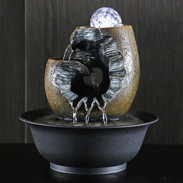 decorative objects & figurines simple creative resin decoration water fountain deskfeng shui ornaments opening ceremony home living room
decorative objects & figurines simple creative resin decoration water fountain deskfeng shui ornaments opening ceremony home living room