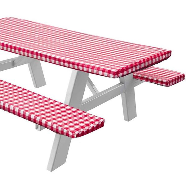 tablecloth with flannel backing picnic table and bench fitted cover checkered design 3-piece set cloth
tablecloth with flannel backing picnic table and bench fitted cover checkered design 3-piece set cloth
