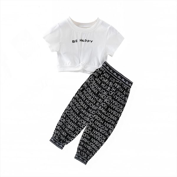 summer kids baby girls two piece set short sleeve letters printed pants clothes, White
summer kids baby girls two piece set short sleeve letters printed pants clothes, White