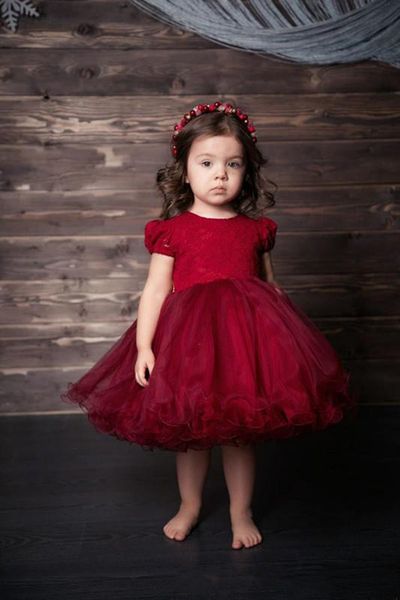 girls pageant infant kids ball gown burgundy tiered flower girl dresses custom made birthday princess gowns, White;blue
girls pageant infant kids ball gown burgundy tiered flower girl dresses custom made birthday princess gowns, White;blue
