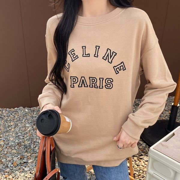 brand hoodie chaopai series 21 autumn and winter c family new deep card fixed dyeing letter nail bead process classic straight tube sweater, Black
brand hoodie chaopai series 21 autumn and winter c family new deep card fixed dyeing letter nail bead process classic straight tube sweater, Black