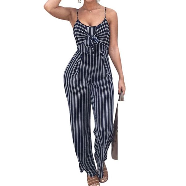 women's jumpsuits & rompers spaghetti strap striped wide legs women backless hollow out casual long jumpsuit bow overalls leotard, Black;white
women's jumpsuits & rompers spaghetti strap striped wide legs women backless hollow out casual long jumpsuit bow overalls leotard, Black;white