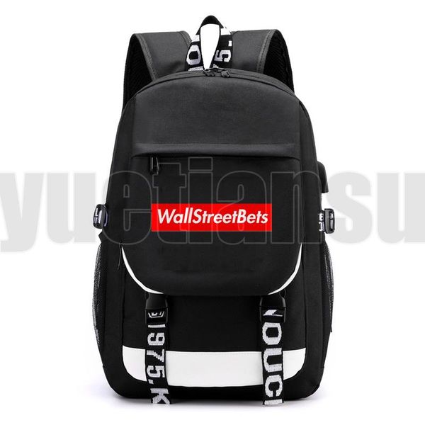 backpack mochila wallstreetbets usb charing women lapbookbag gamesgme wsb schoolbag teenage girls waterproof travel bags
backpack mochila wallstreetbets usb charing women lapbookbag gamesgme wsb schoolbag teenage girls waterproof travel bags