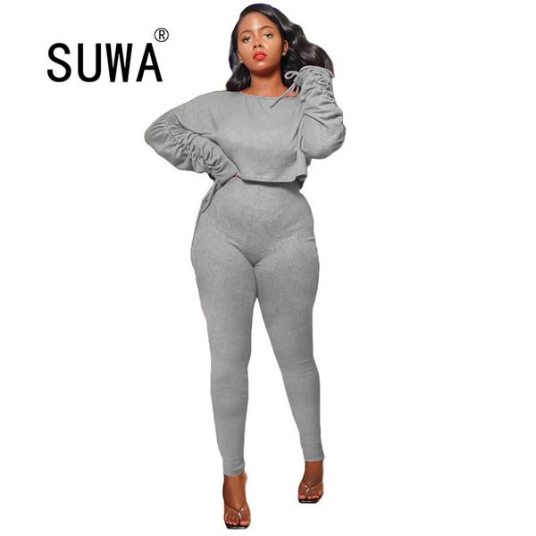 solid casual workout long sleeve two piece sets women autumn pullover and pants tracksuits female sportswear outfits 210525, White
solid casual workout long sleeve two piece sets women autumn pullover and pants tracksuits female sportswear outfits 210525, White