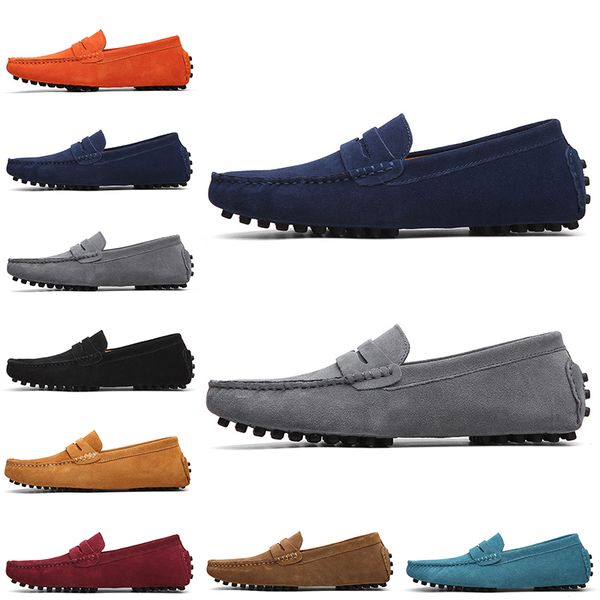 men non-brand suede dress shoes black dark blue wine red gray orange green brown mens slip on lazy leather shoe eur 38-45 s894 s
men non-brand suede dress shoes black dark blue wine red gray orange green brown mens slip on lazy leather shoe eur 38-45 s894 s