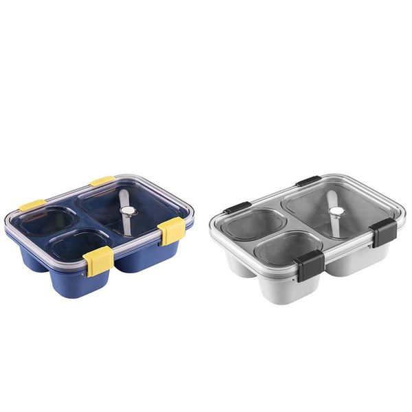 dinnerware sets 1pcs kids bento box, lunch container with 3 compartments, leakproof eco-friendly box spoon
dinnerware sets 1pcs kids bento box, lunch container with 3 compartments, leakproof eco-friendly box spoon